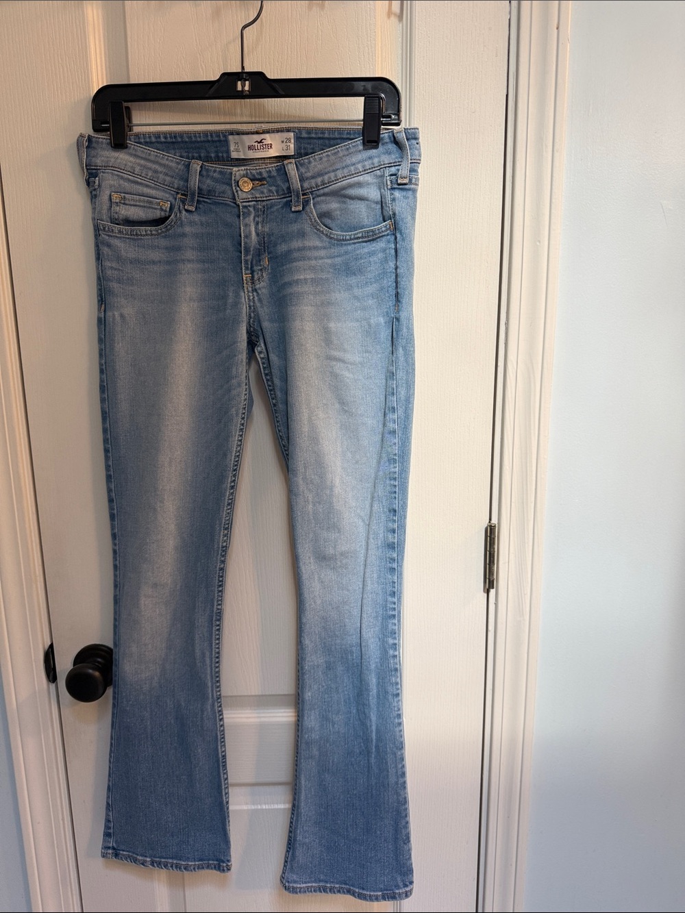 Hollister Women's Light Wash Bootcut Jeans